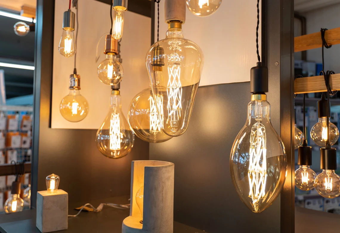 Glühlampen in Vintage-Optik